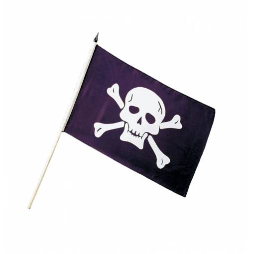 Foto - Pirátská vlajka - 45 x 30 cm