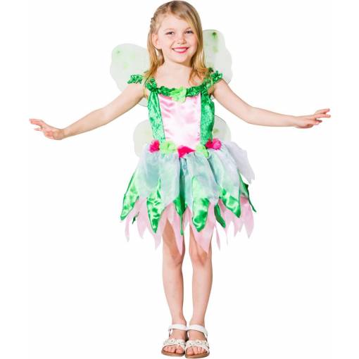 Dětský kostým - Víla s kytičkama 104