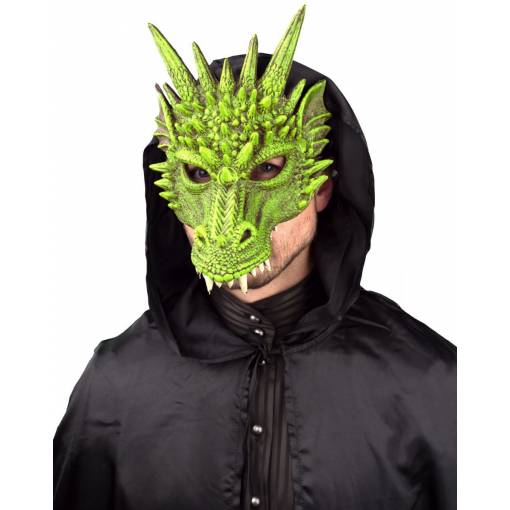 Foto - Pánská maska - Drak zelený